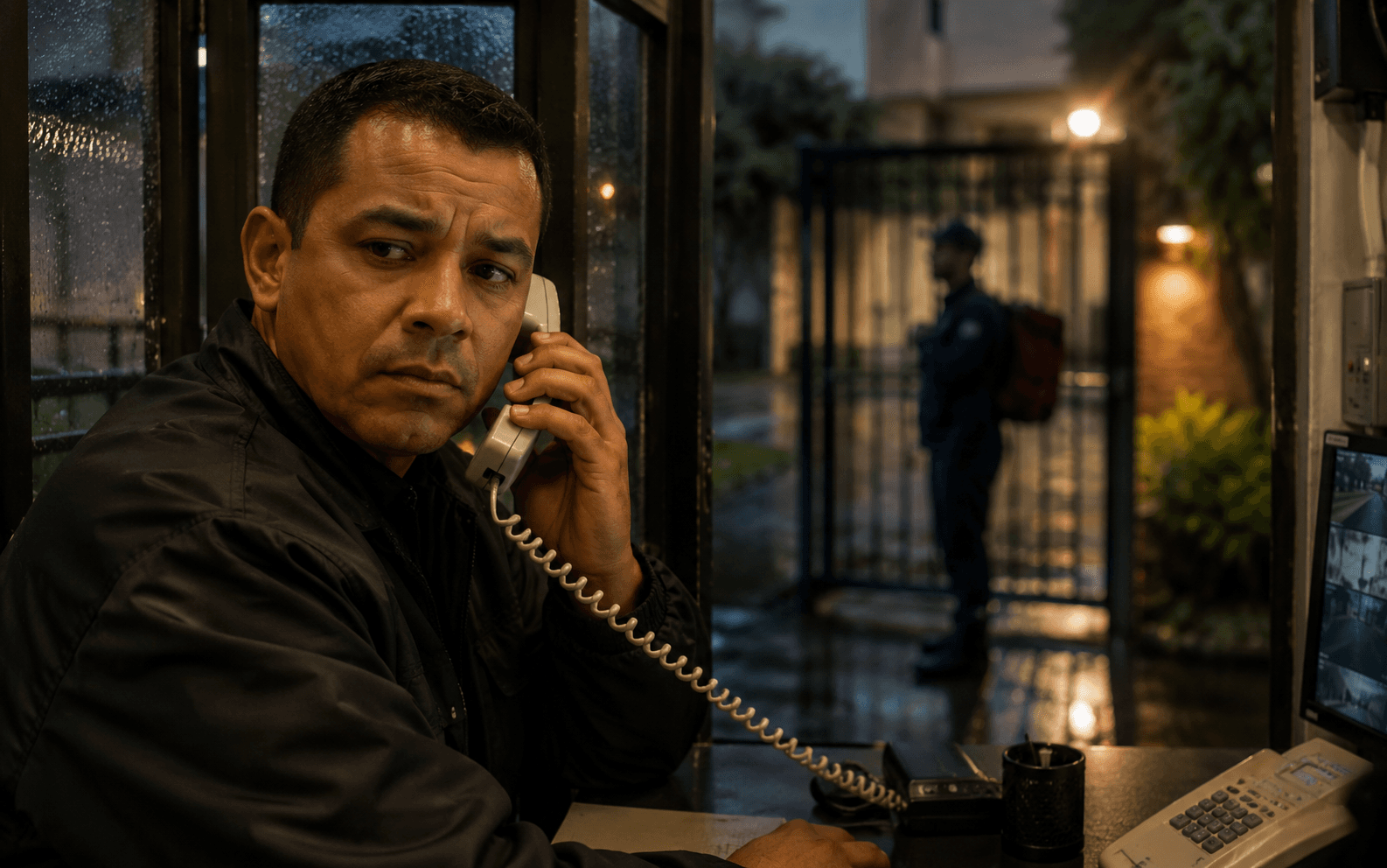 Porteiro liga, morador não atende